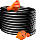 50 Amp 25Feet STW Power Extension Cord with Locking Connector NEMA 14-50P to SS2-50R C634