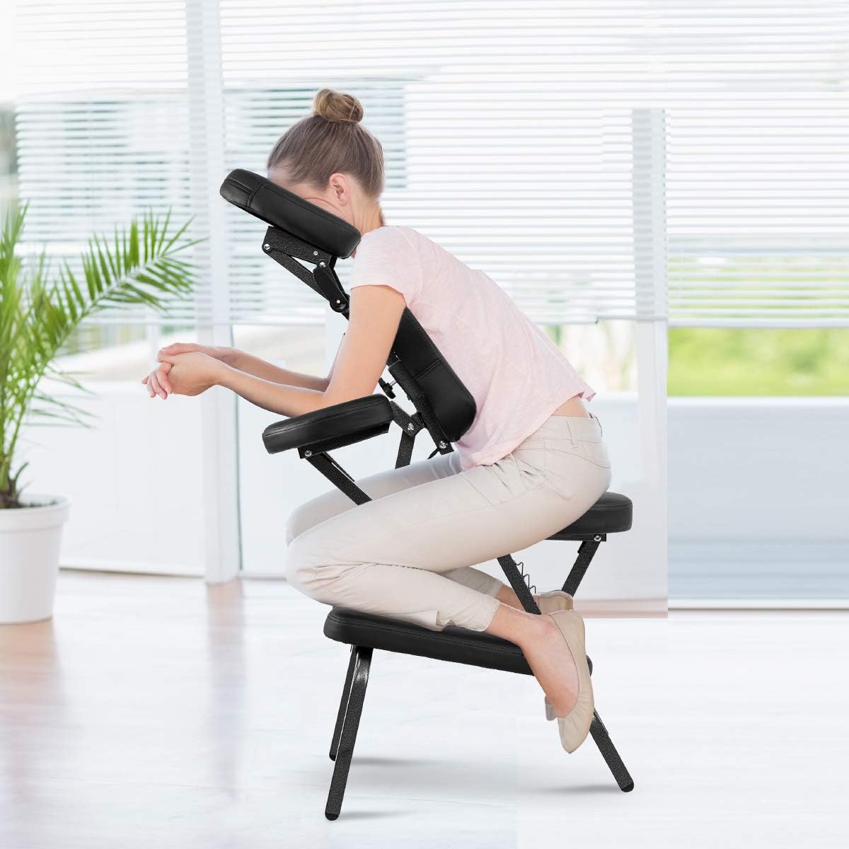 Portable Massage Chair with Carrying Bag U252984