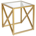 Brass Side Table P195
