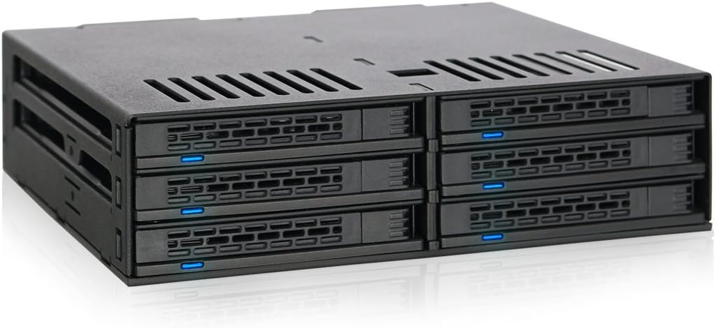 6 x 2.5" SATA HDD / SSD Hot Swap Cage for External 5.25" Bay X4190