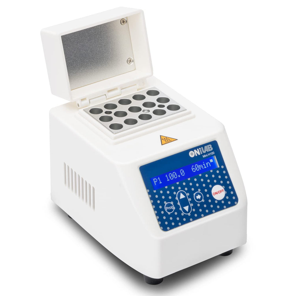 Mini Dry Bath Incubator with Aluminium Heating Block, LCD Display, Timer Control K117754