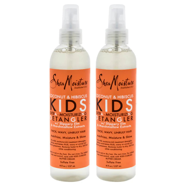 Coconut & Hibiscus Kids Extra-Moisturizing Detangler - Pack of 2 - 8 oz K388197