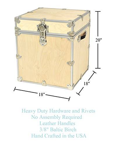 Naked Birch Storage Box Wood Trunk S10756