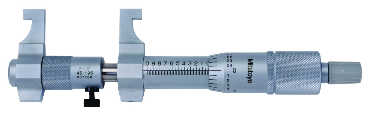 Vernier Inside Micrometer, Caliper Type, 2-3x22 Range B298