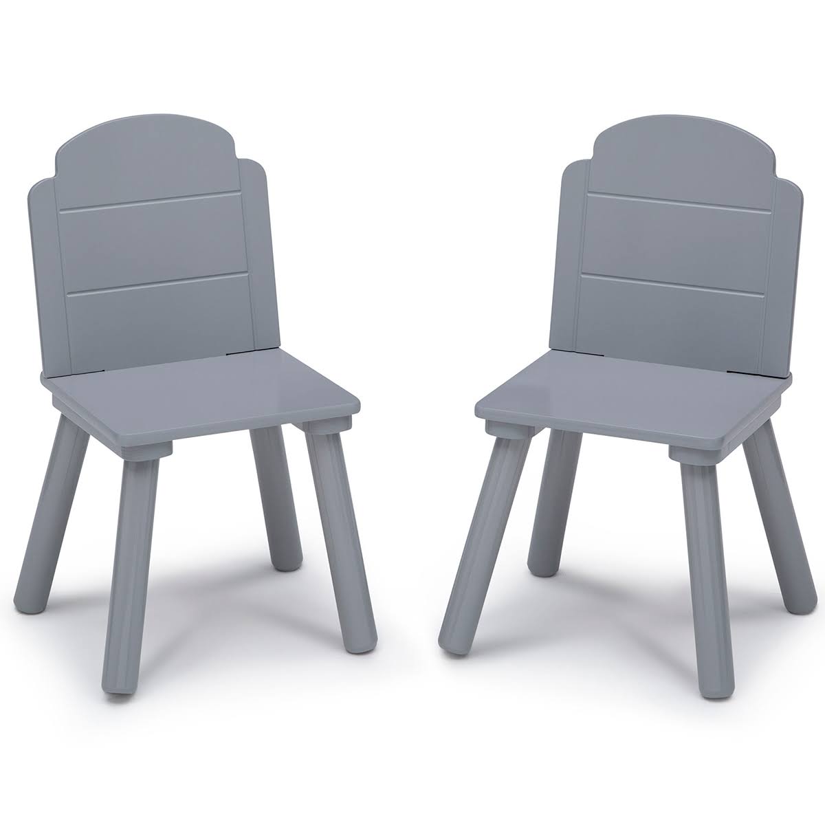 Grey Table and Chair Set with Storage F455