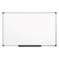 96" x 48" White Lacquered Steel Magnetic Dry Erase Board E276