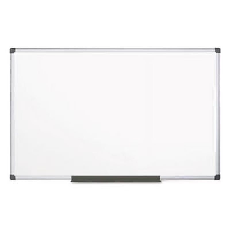 96" x 48" White Lacquered Steel Magnetic Dry Erase Board E276