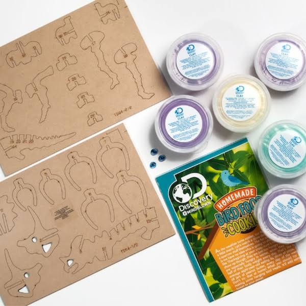 DIY Clay Triceratops & Tyrannosaurus Kit L1990