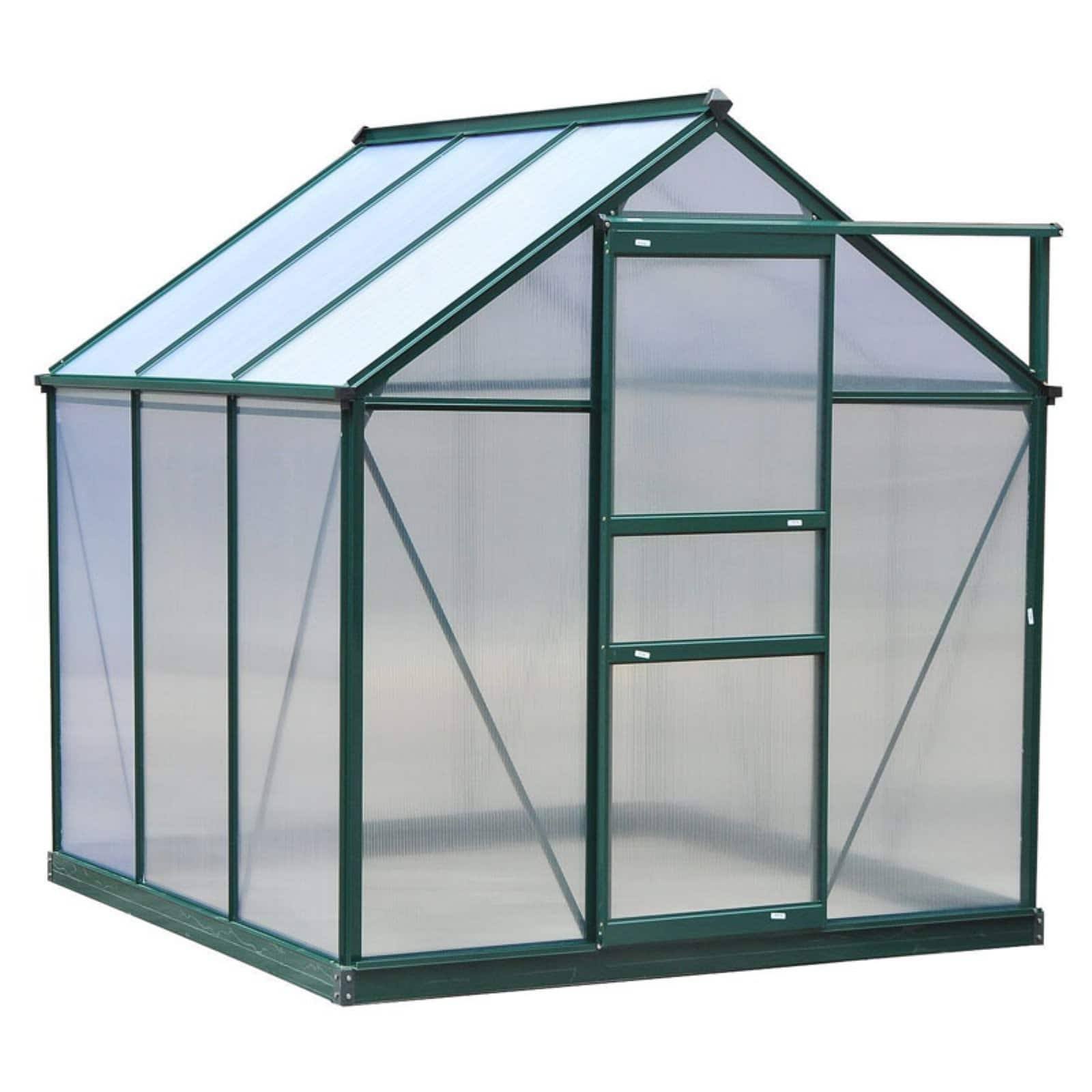 Polycarbonate Walk-In Garden Greenhouse P49787