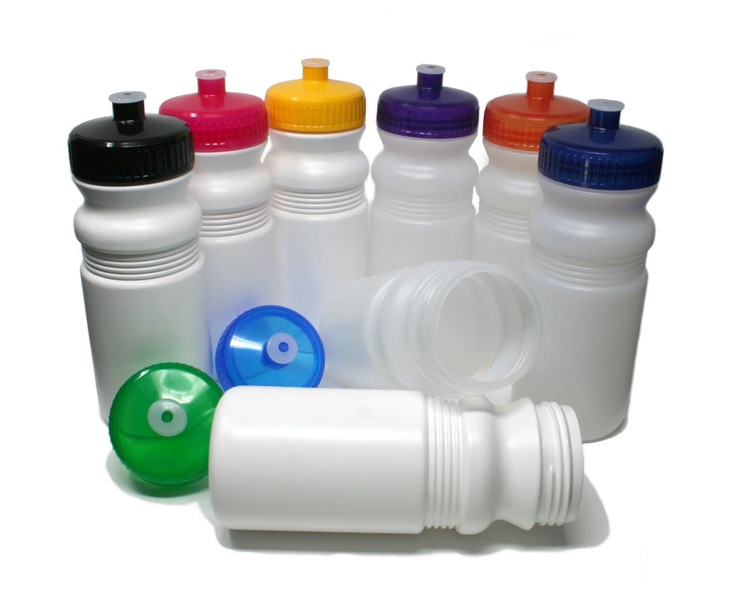 24 oz Reusable Water Bottles, 10 Pk, BPA-Free S573184