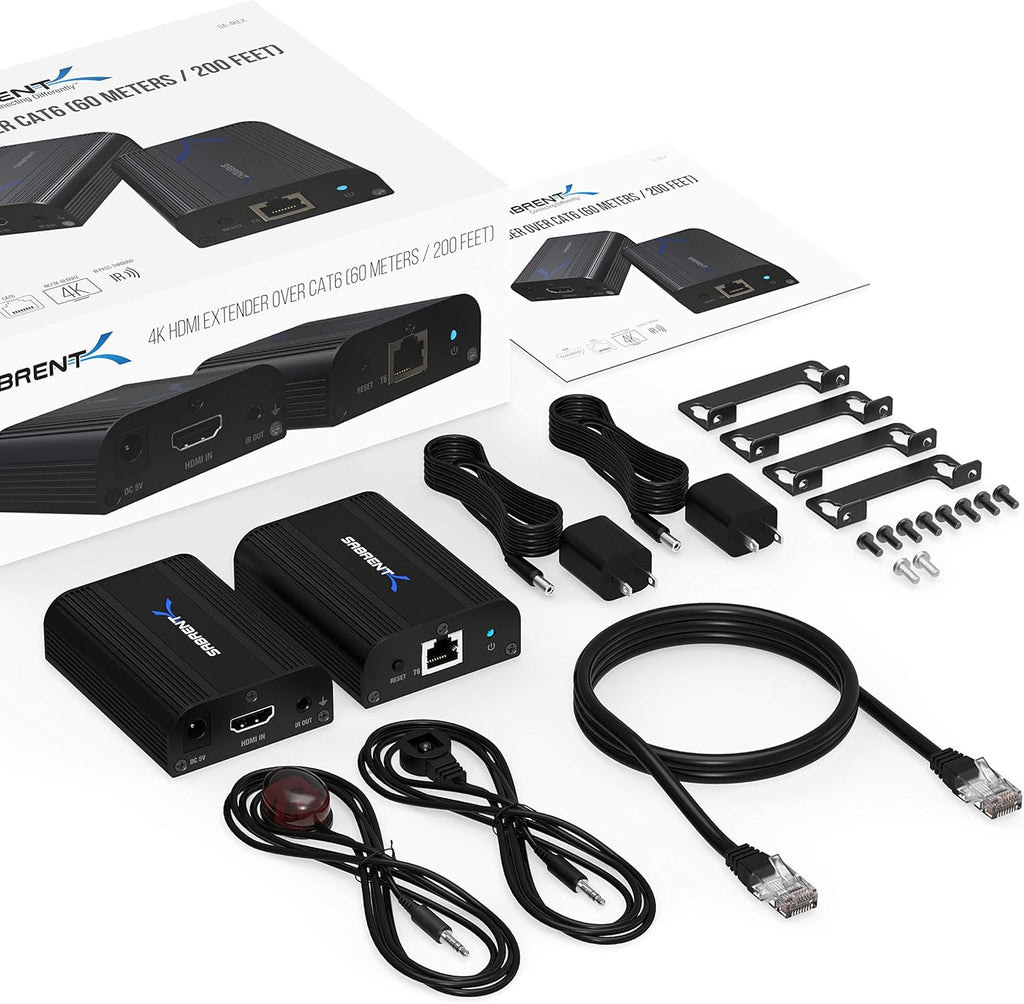 4K HDMI Extender Over CAT6, 60 Meters D15272