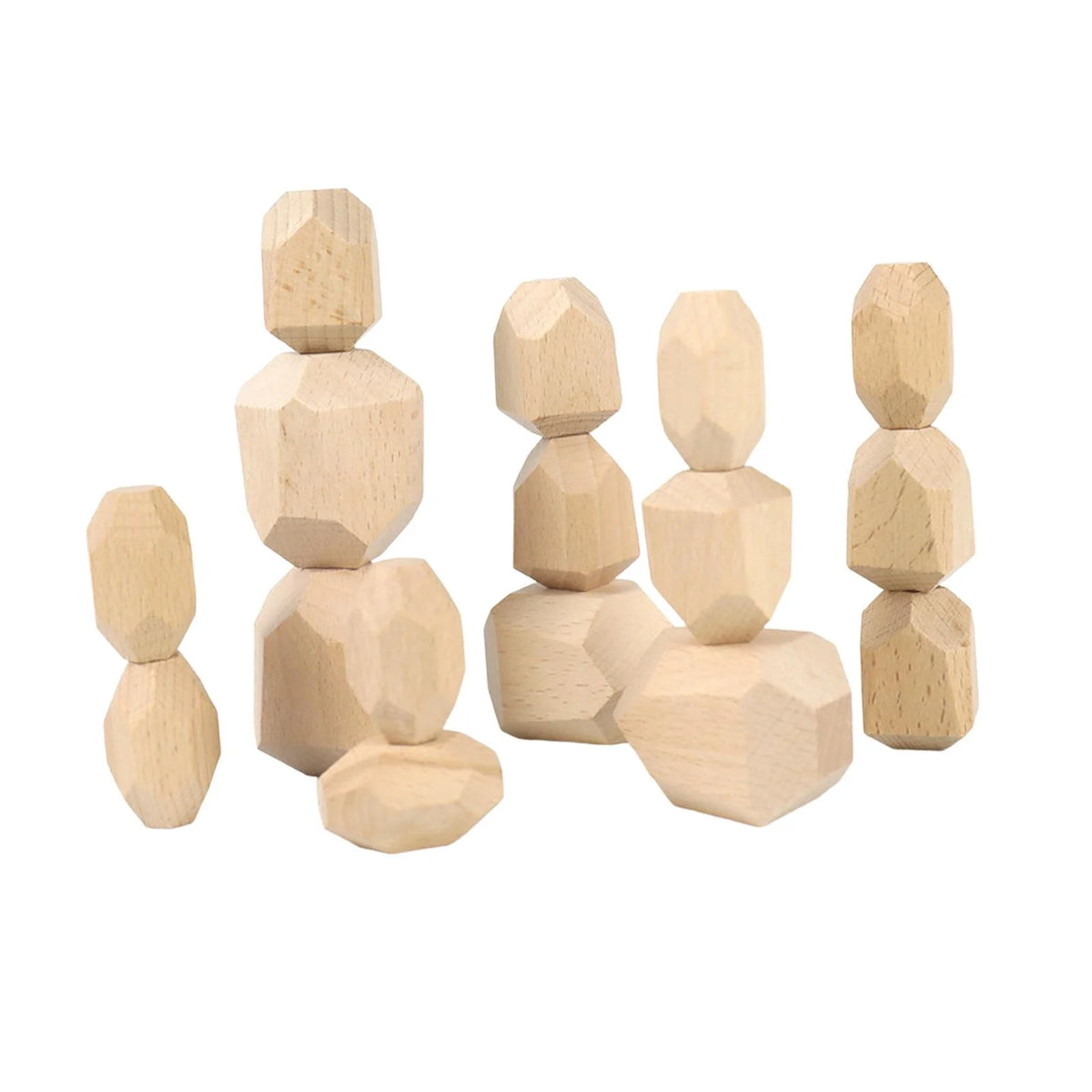 Wooden Stacking Stones Building Blocks H996652