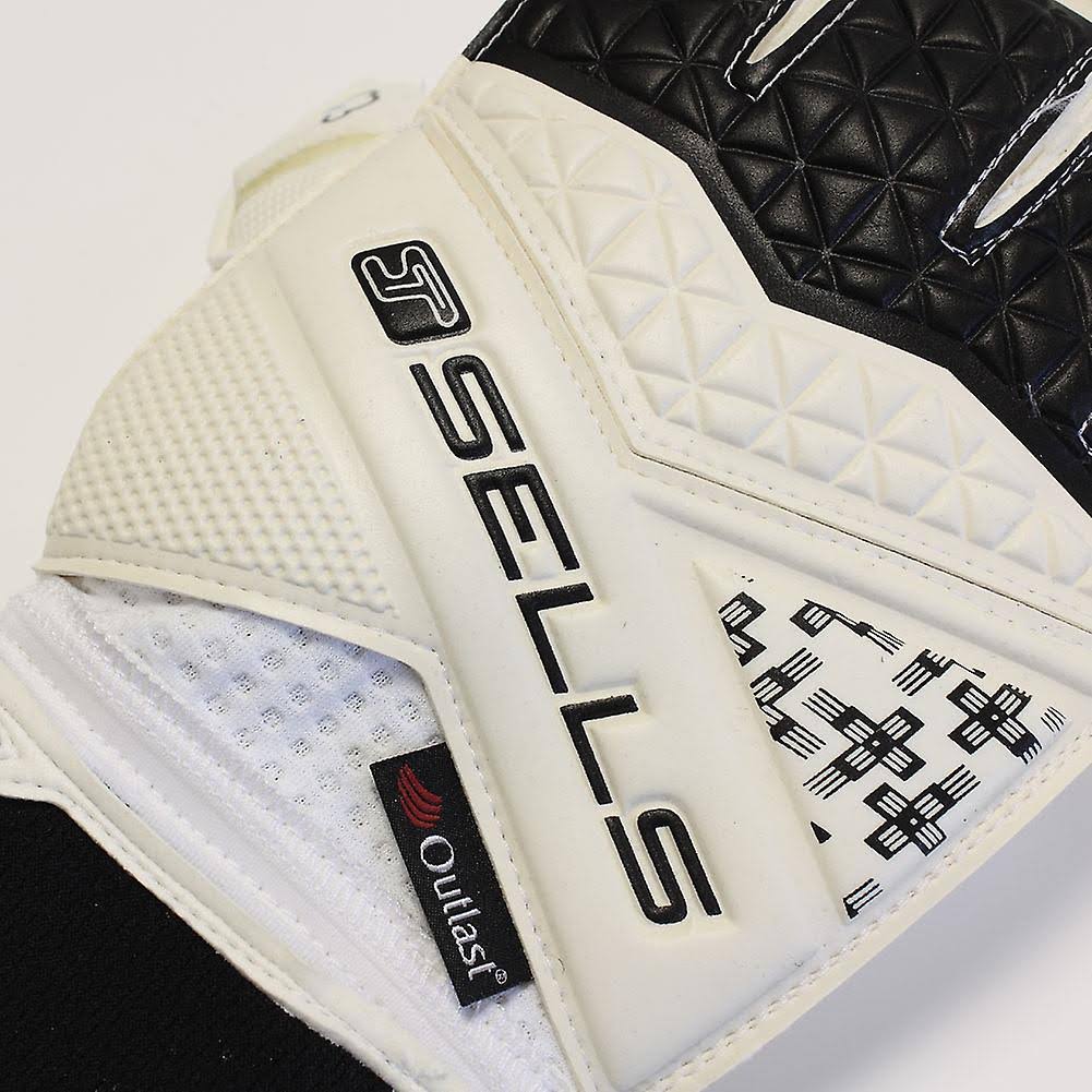 White 10.5 Goalkeeper Gloves X3655