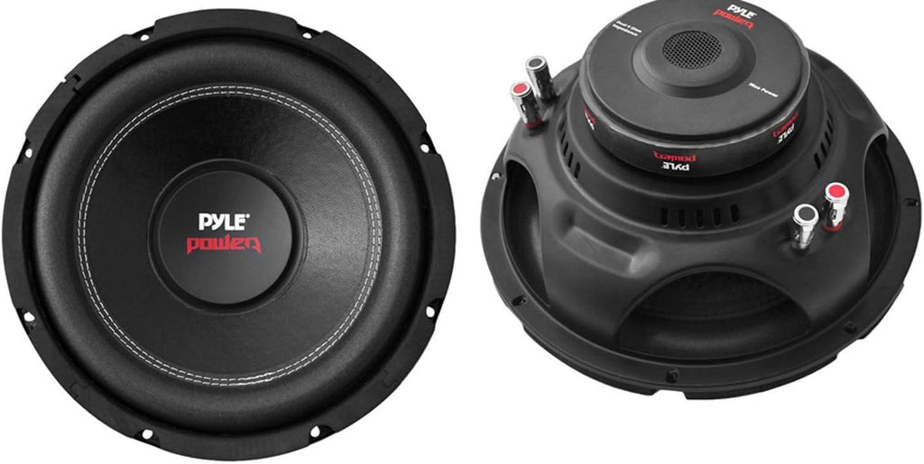10" 2000W Car Subwoofer DVC 4 Ohm 2 Pack E1732