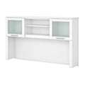 White Desk Hutch A762