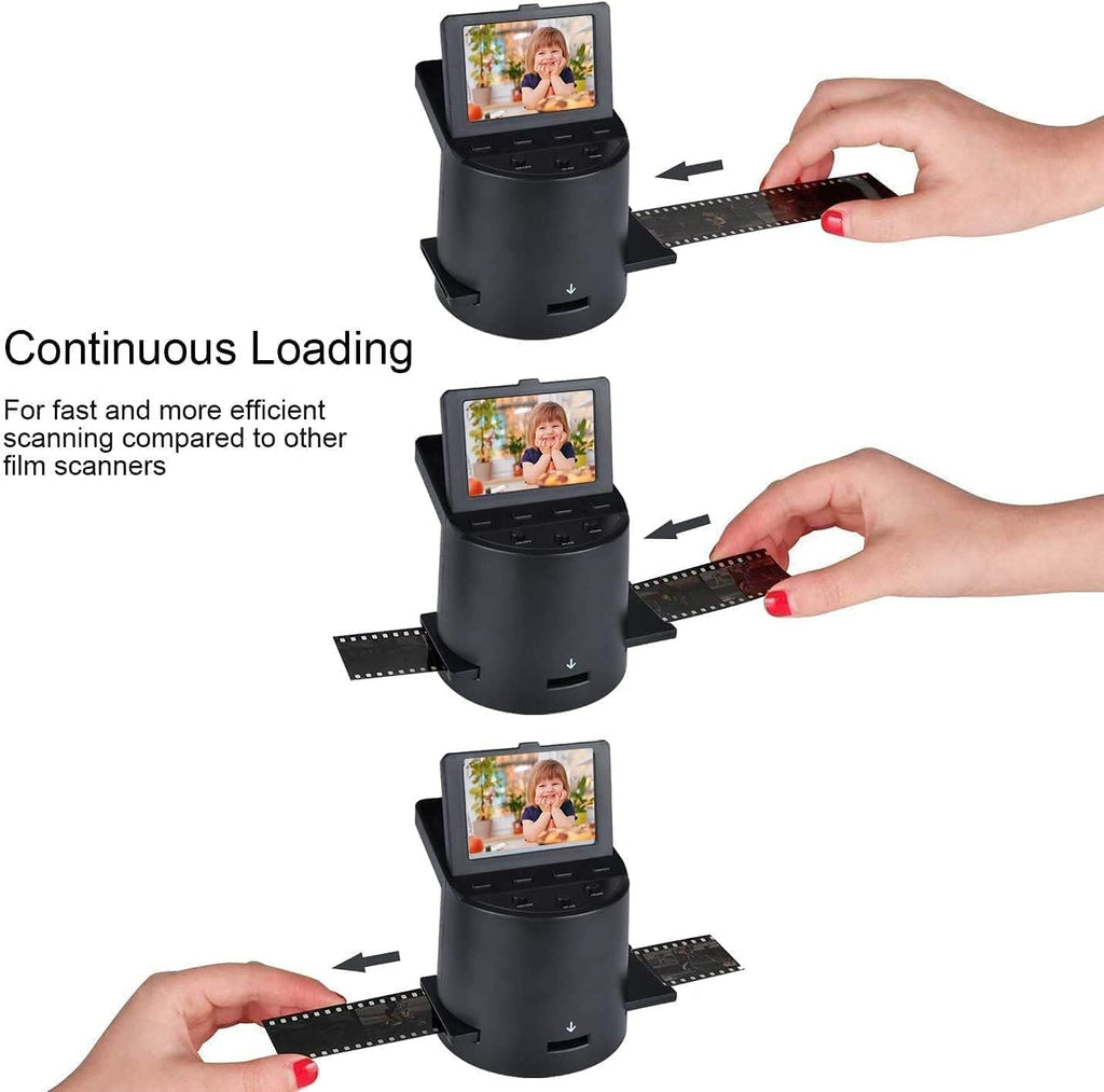 Film & Slide Scanner with 22MP, 3.5 LCD T834506