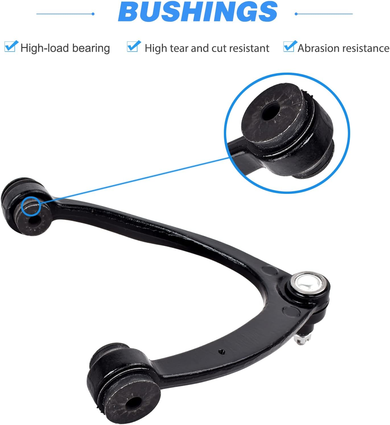 2Pcs Front Upper Control Arm with Ball Joint Assembly A9847
