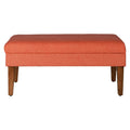 Coral Decorative Storage Bench A183093