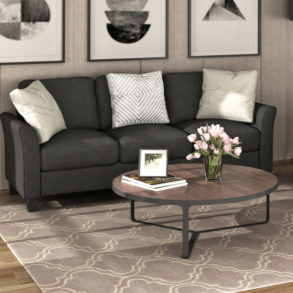 Grey 2-Piece Sofa Set D759