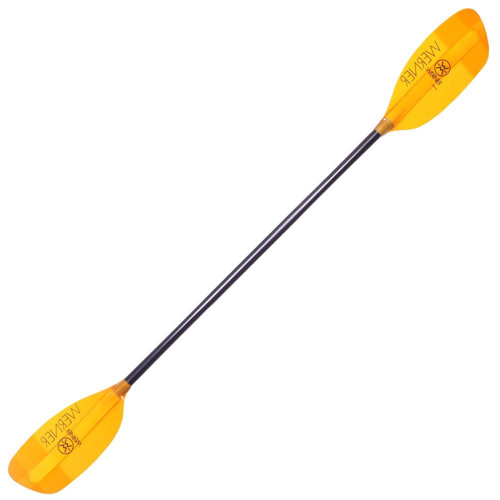 Sherpa Fiberglass Paddle - Straight Shaft Amber, 194Cm D14003