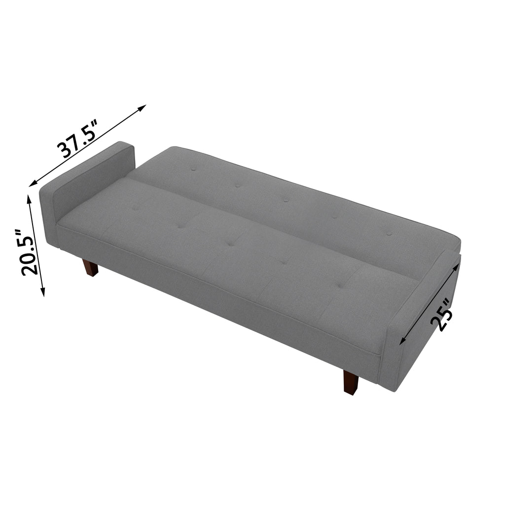 Light Grey Sofa Bed A3635