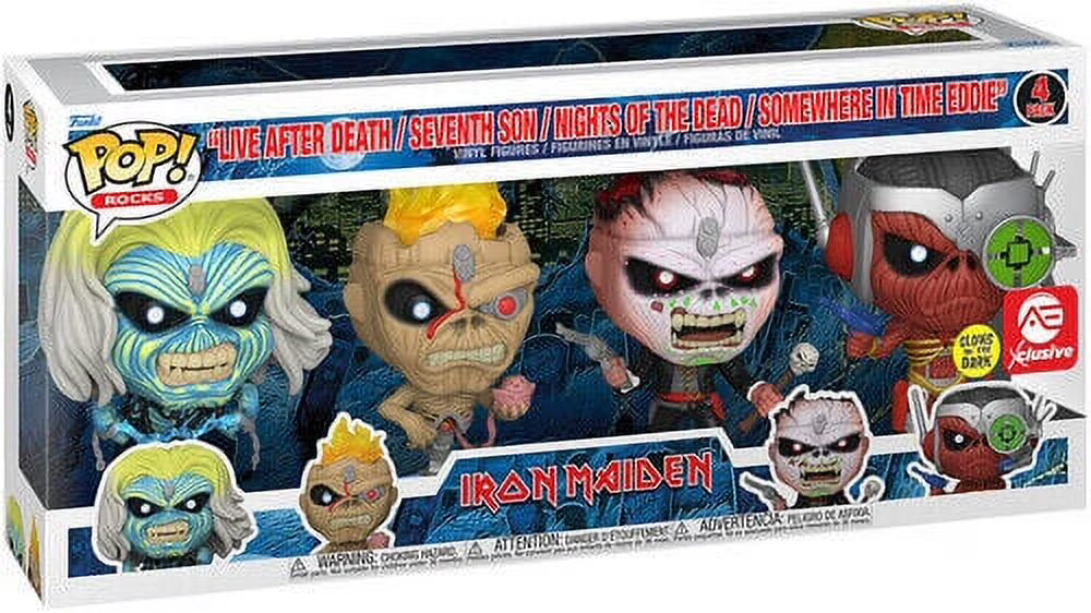 Glow in the Dark Funko Pop! Rocks 4PK Box Set R50640
