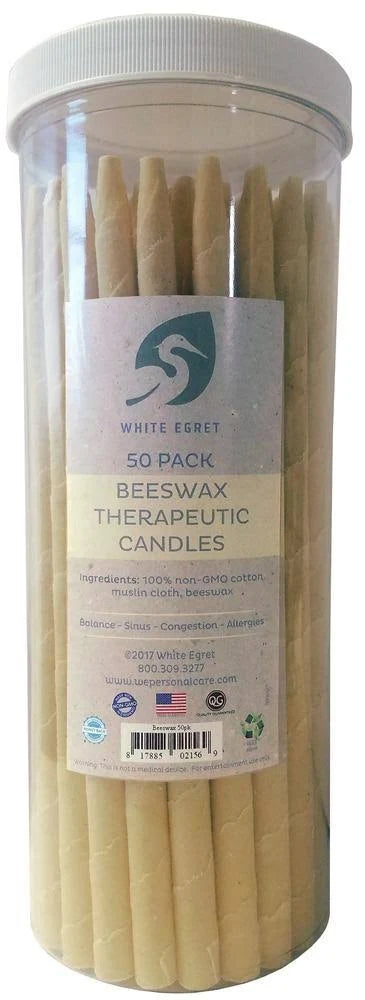 Beeswax Candle Container 50 Pk B452