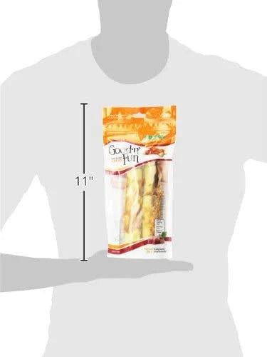 7" Triple Flavor Chews Dog Snack, 2 count, 5.7 oz G2805