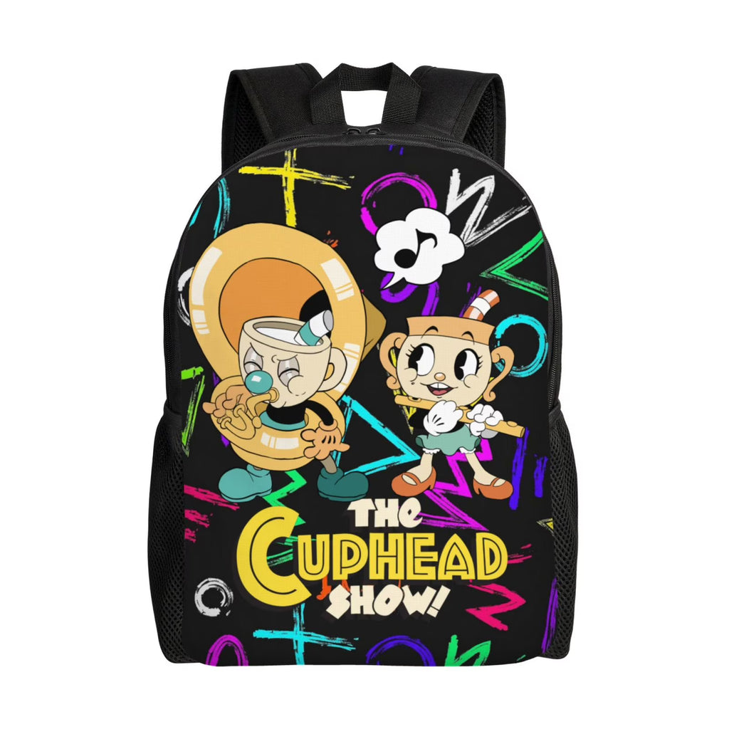 Cuphead Backpack Lightweight Daypack Rucksack J5795