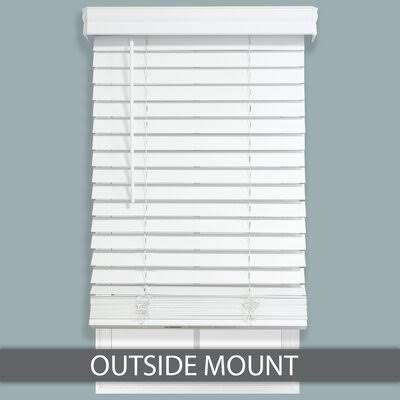 White Venetian Blind W760