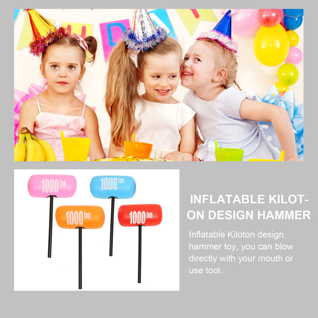 4pcs Inflatable Hammer PVC Toys X296428