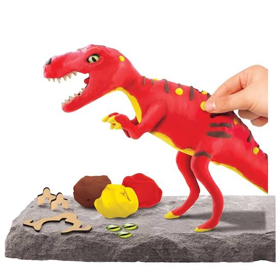 DIY Clay Triceratops & Tyrannosaurus Kit L1990