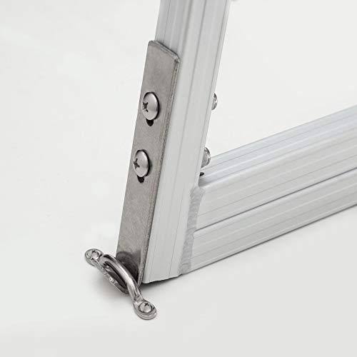 Heavy Duty Aluminum 4 Step Removable Boarding Ladder U30082