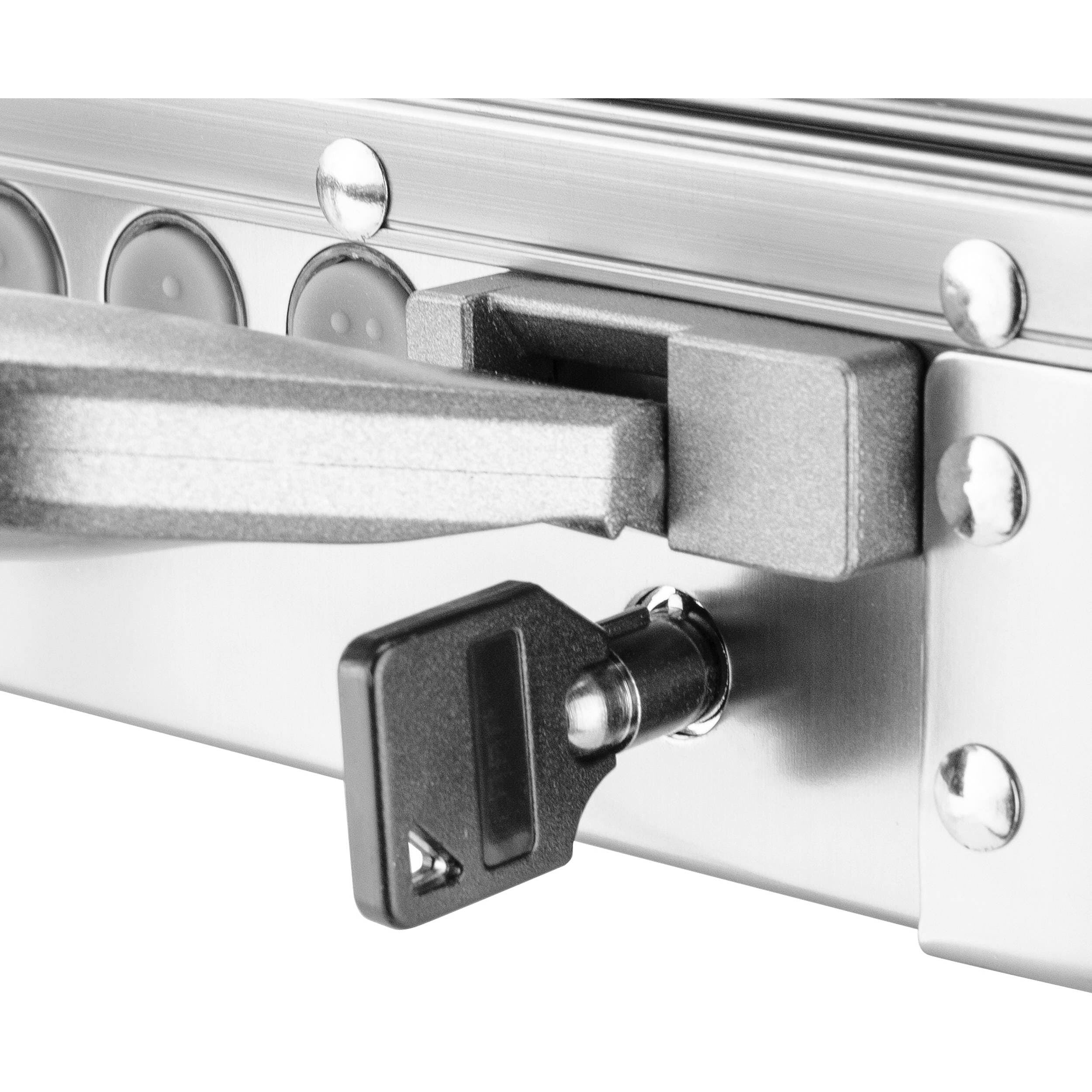 Silver Keypad Lockbox Hard Case P65394