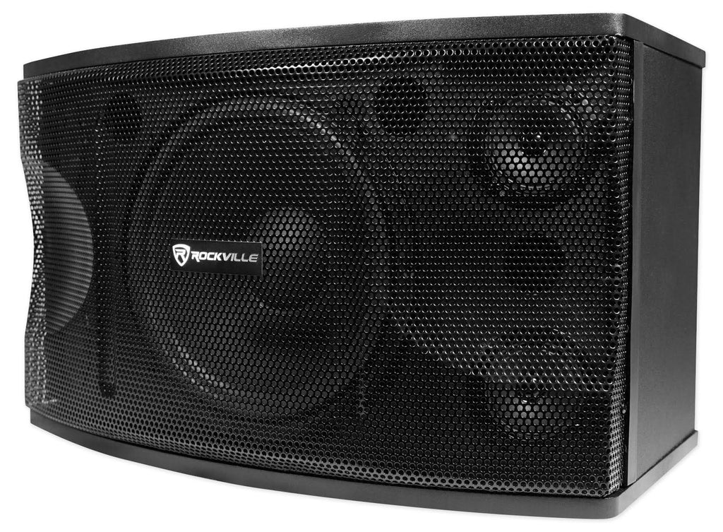 12x22 Karaoke Vocal Speakers with Bluetooth Amplifier Mixer I78478