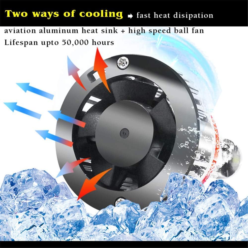 H11 and 9005 LED Bulbs Combo, 6000K Xenon White, Pack of 2 N711427