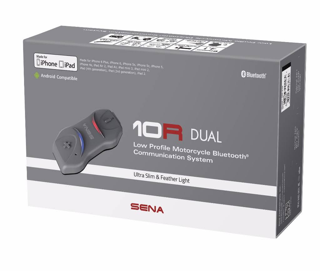 Low Profile Motorcycle Bluetooth Communication System E4237