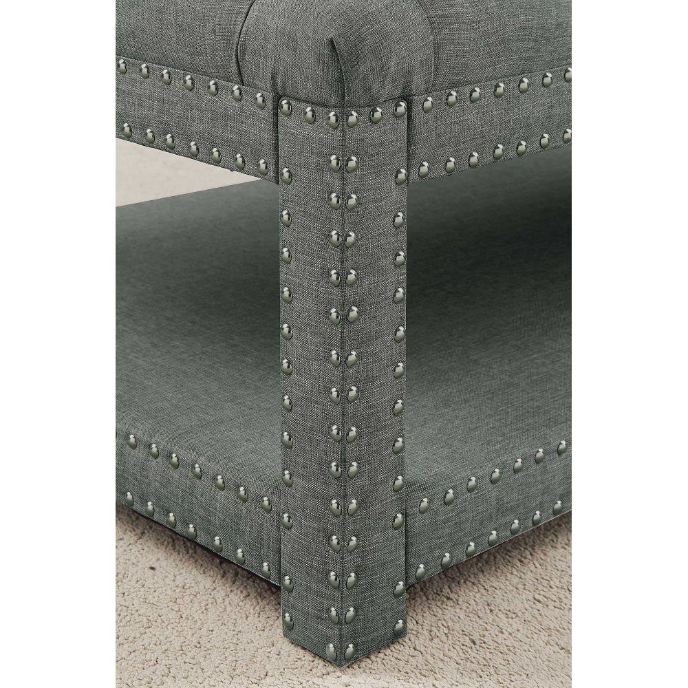 Light Gray Small Bench W805