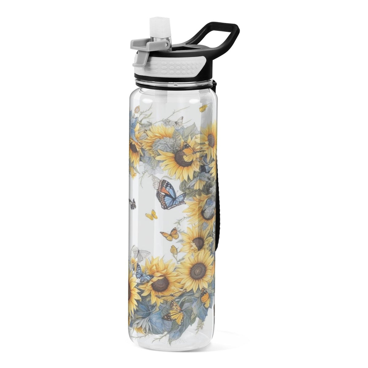 32oz Tritan Clear Water Bottle with Straw U181956