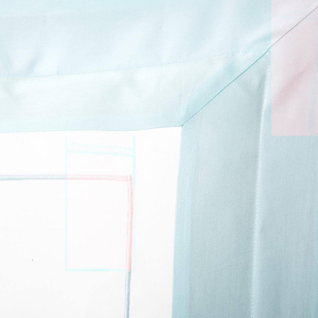 Aqua Sateen Sham Y6804