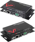 HDBaseT HDMI Extender Over Single Cat5e/6a/Cat7 Ethernet 4K@60Hz 130ft, 1080P@120Hz 230ft, PoE IR RS232 HDCP2.2, HDR, CEC, EDID U542335