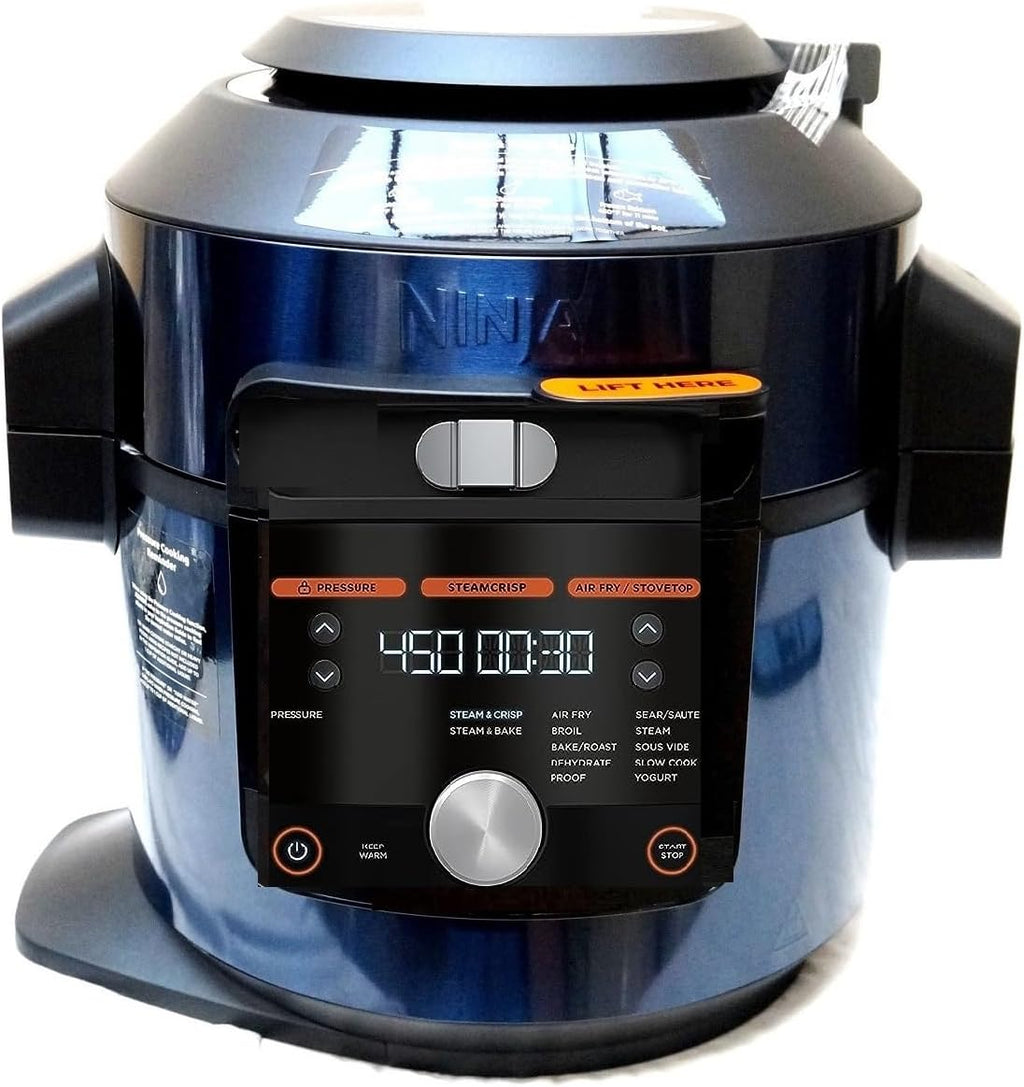 Navy Blue 8 Qt. Pressure Cooker Steam Fryer K2274