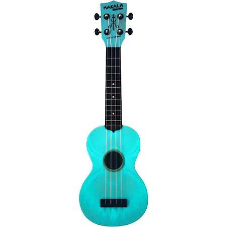 Black Satin Mahogany Soprano Ukulele W11718