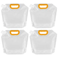 4Pack Clear Collapsible Water Container Bag Q135904