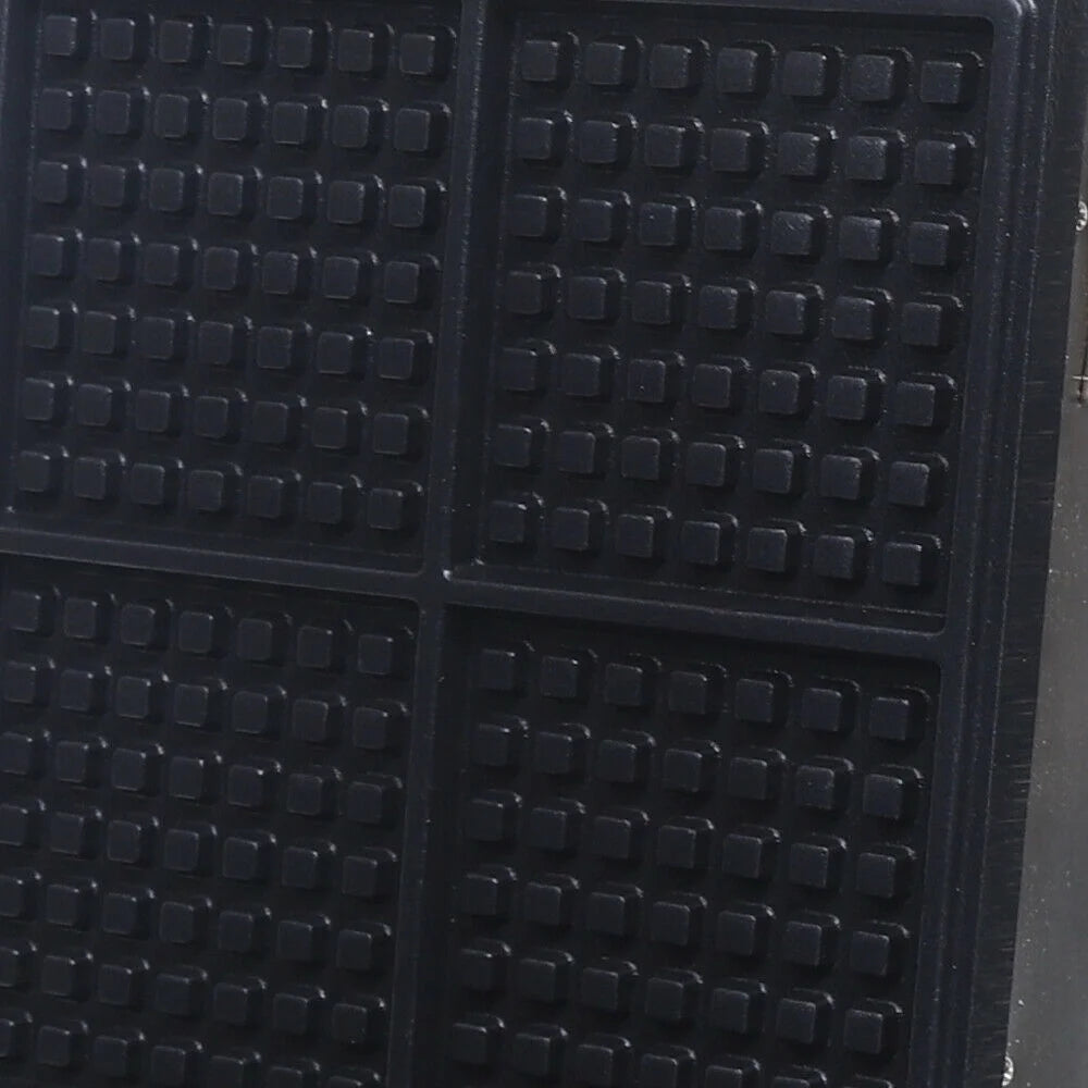 4Pcs Nonstick Electric Belgian Waffle Maker Machine M1817