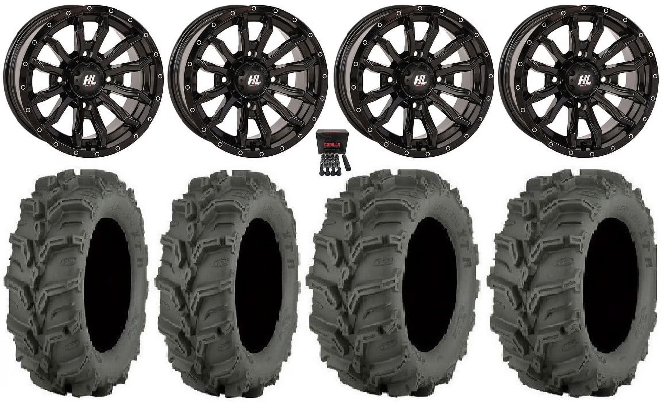 14" Wheels 27" Mud Lite XTR Tires Z575
