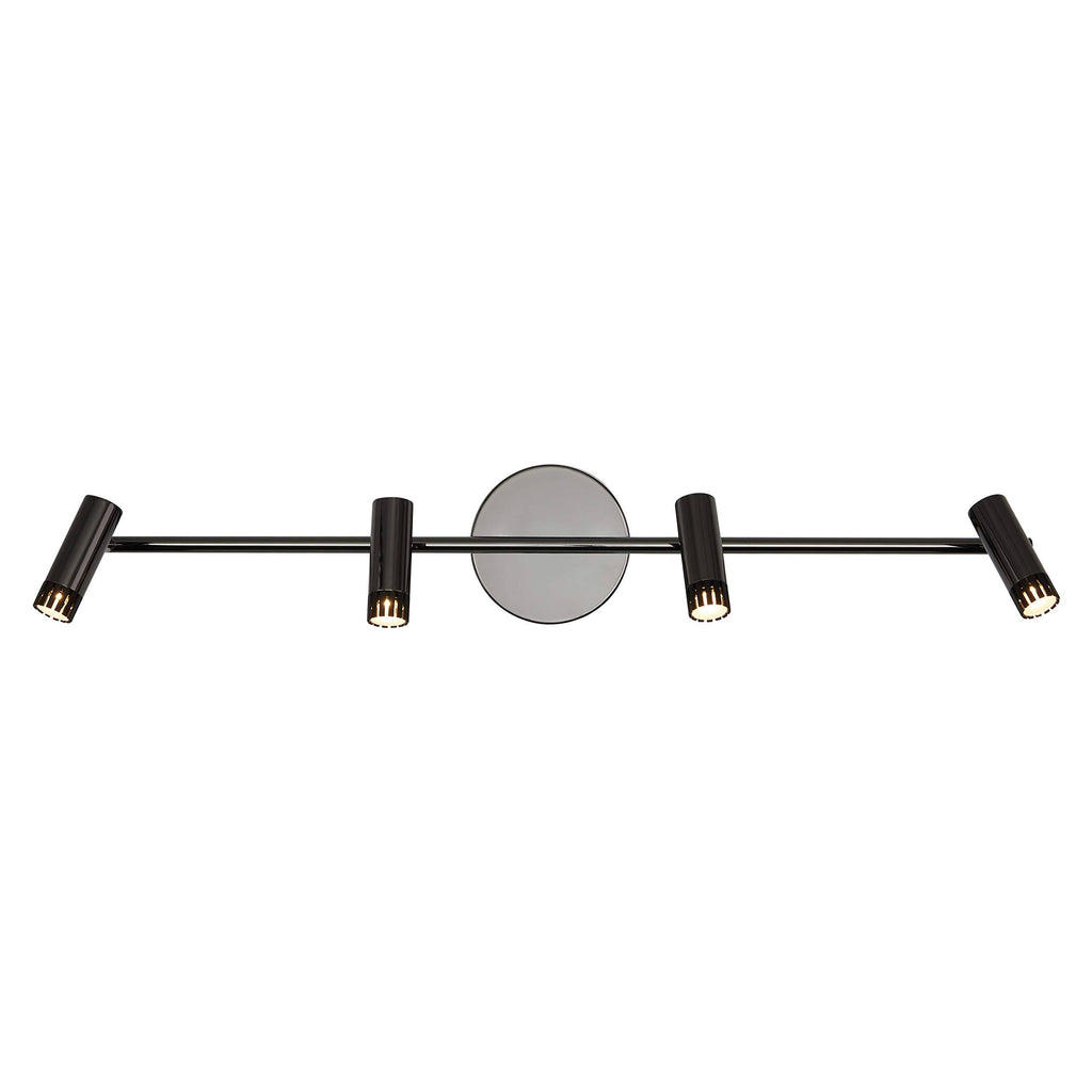 4-LED Track Light Black K239