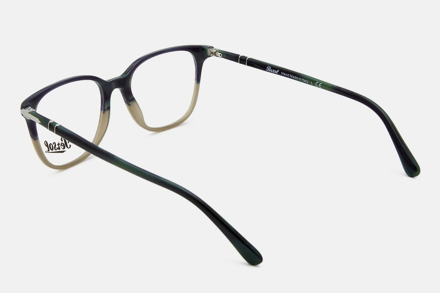 Green Beige Gradient Sunglasses Z640823