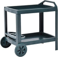 Green Plastic Beverage Cart X191