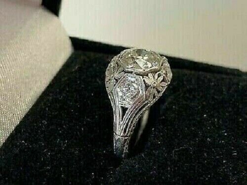14K White Gold Diamond Ring K742712